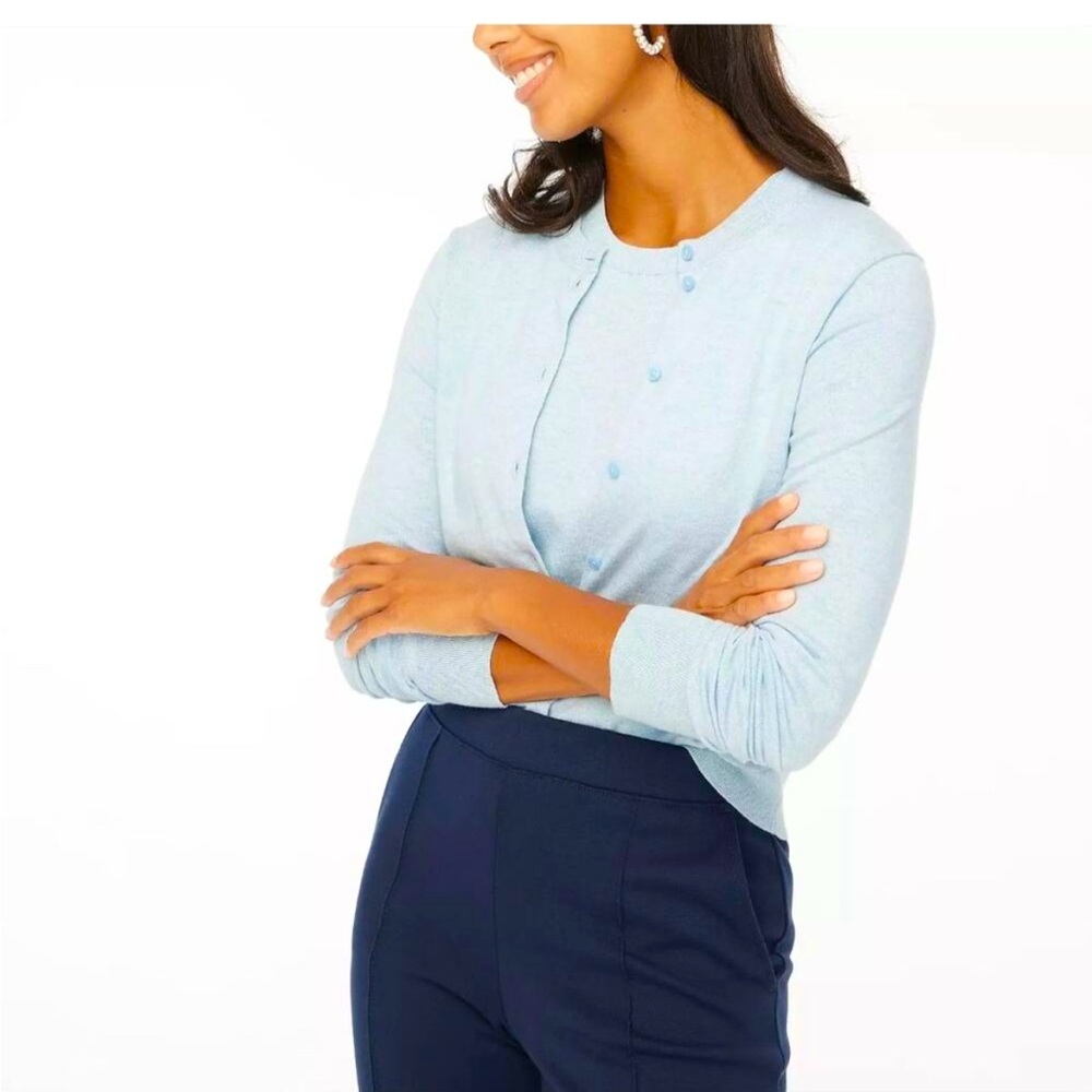 J.Crew Classic cotton cardigan